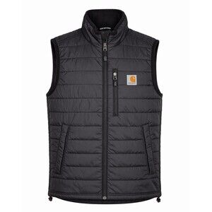 Carhartt Gilliam Vest Mens S Black Rain Defender Insulated  Gorpcore 102286